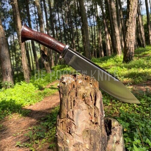 Custom Carbon Steel Blade Survival Bowie Knife